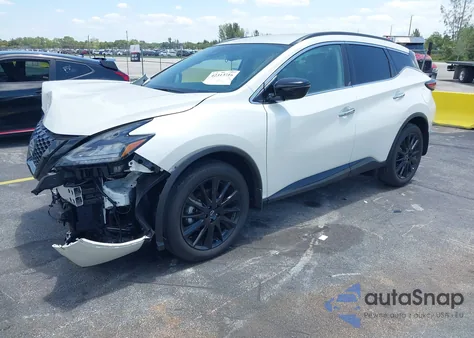 2024 Nissan Murano Sv Intelligent Awd from USA, damaged, VIN 5N1AZ2BS5RC111297